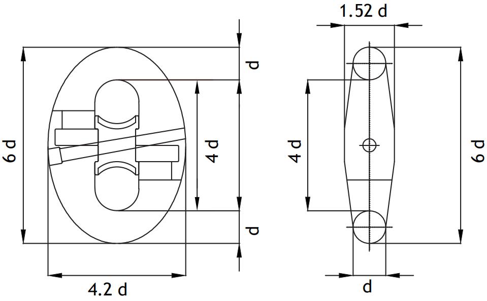 Kenter shackle Kenter Shackle Zibo Longhai ship equipment Co Ltd